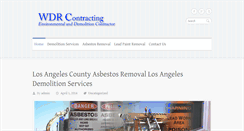 Desktop Screenshot of losangelesdemolitionservices.com